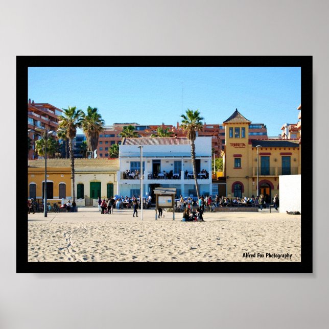 Affiche Là où la ville rencontre le sable (Devant)