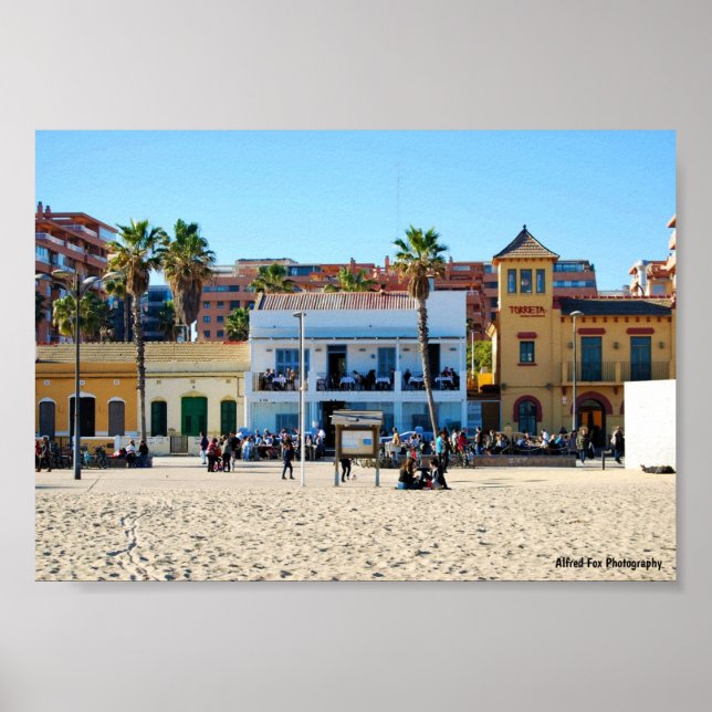 Affiche Là où la ville rencontre le sable (Devant)