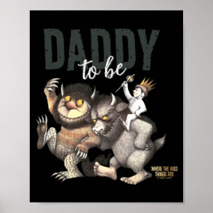 Affiche Là où sont les bêtes sauvages futur papa _1