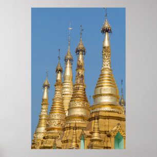 Affiche La pagode de Shwedagon s'écroule