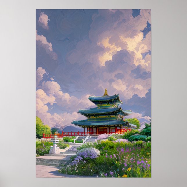 Affiche La paix au milieu du chaos (Devant)