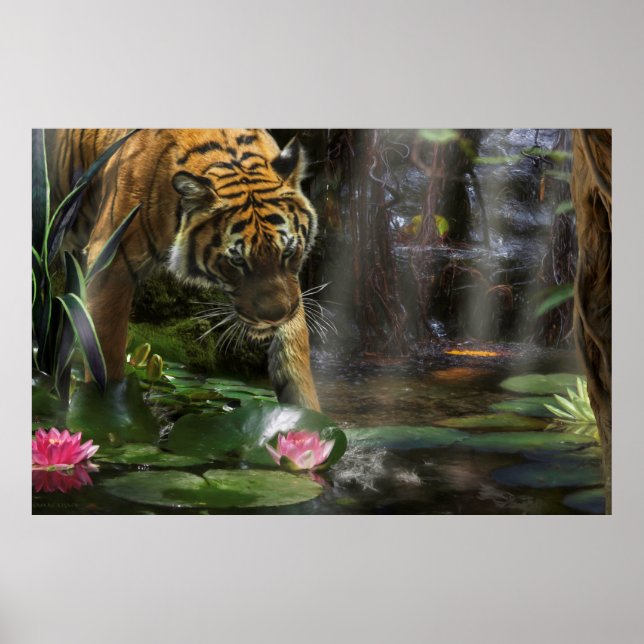 AFFICHE LA PAIX DE TIGER WILD (Devant)