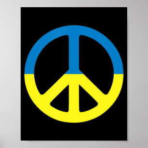 Affiche La paix en Ukraine : soutien de l'Ukraine au Royau