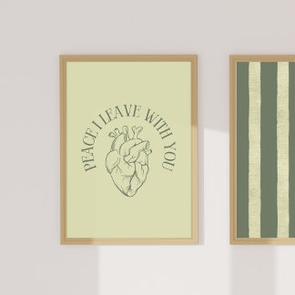 Affiche La Paix Que Je Laisse Avec Toi