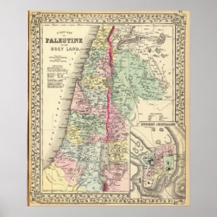 Affiche La Palestine historique