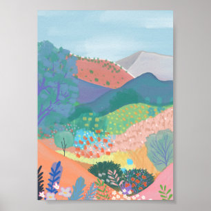 Affiche La palette nature