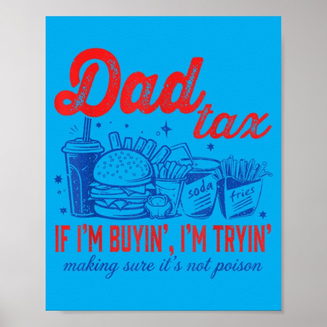 Affiche La part de papa si j'achète en essayant la restaur (Devant)