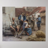 La Paye des Moissonneurs – Lhermitte, 1882