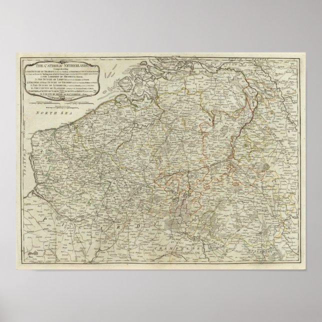 Affiche La Pays-Bas catholique (Devant)