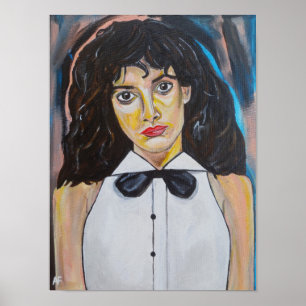 Affiche La peinture de la danseuse par Alfred Fox