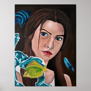 Affiche La peinture de l'amant prédestiné par Alfred Fox