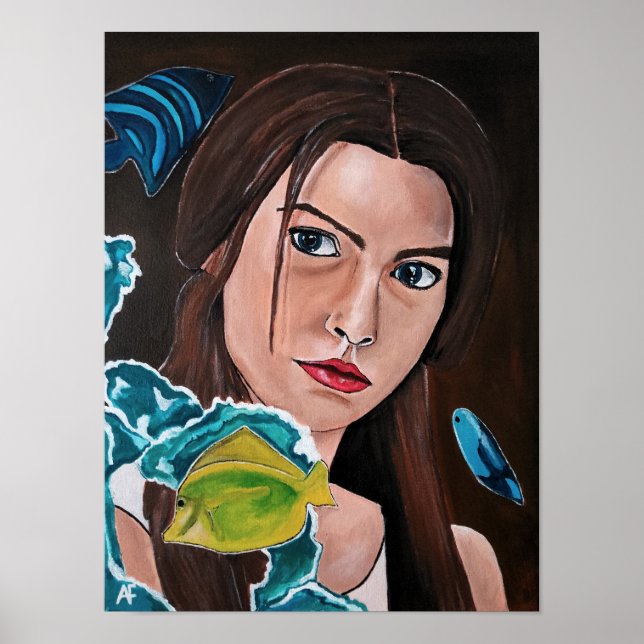 Affiche La peinture de l'amant prédestiné par Alfred Fox (Devant)