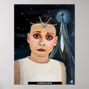 Affiche La peinture de l'Impératrice par Alfred Fox