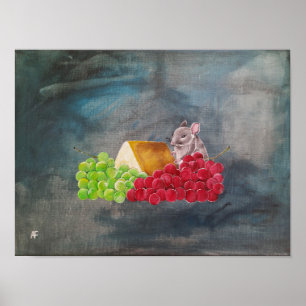 Affiche La peinture de l'invité non invité par Alfred Fox