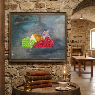 Affiche La peinture de l'invité non invité par Alfred Fox