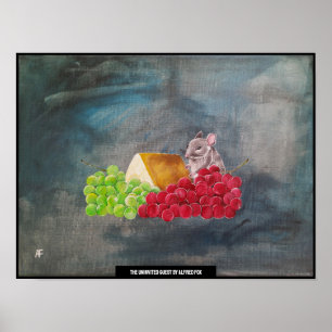 Affiche La peinture de l'invité non invité par Alfred Fox
