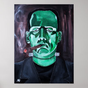 Affiche La peinture de Monster par Alfred Fox