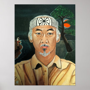 Affiche La peinture du Sensei par Alfred Fox
