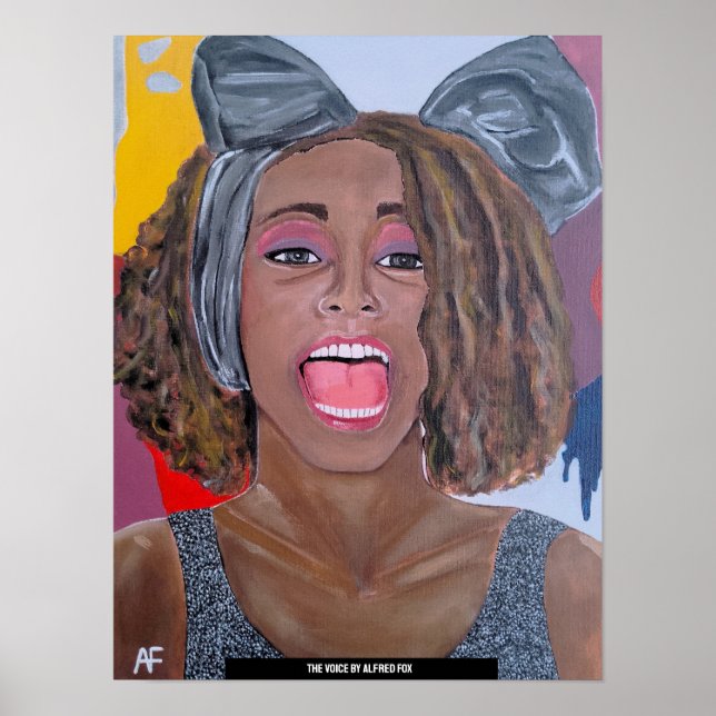 Affiche La peinture La Voix d'Alfred Fox (Devant)