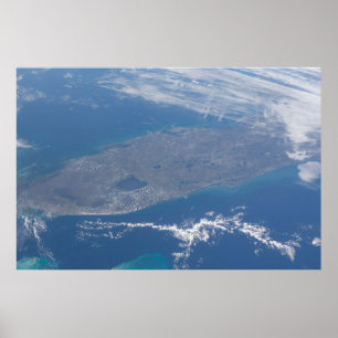 Affiche La péninsule de Floride.