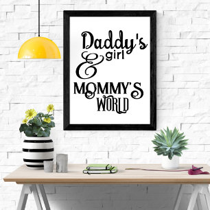 Affiche La pépinière mondiale de papa et maman