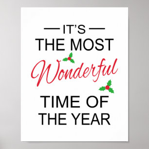Affiche La période la plus merveilleuse de l'art de Noël