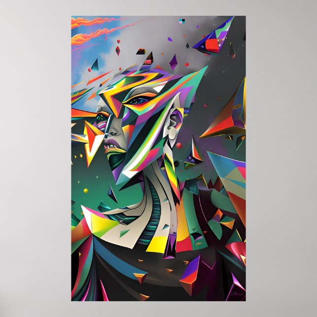 Affiche La Personnalité Explosée (Devant)