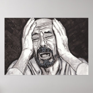 Affiche La perte d'un être cher, la tristesse