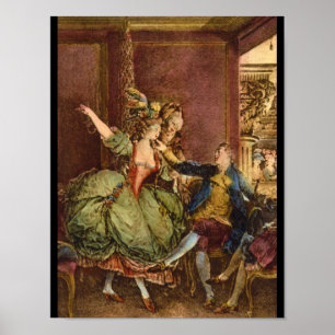 Affiche La petit Loge', Jean Michel_Engravings