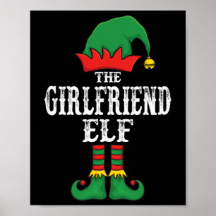 Affiche La petite amie Elf Christmas Pajama Family Matchin