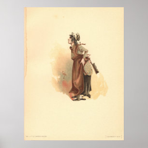 Affiche La petite marquise de l'Old Curiosity Shop