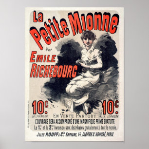 Affiche La Petite Mionne Publicité Vintage française