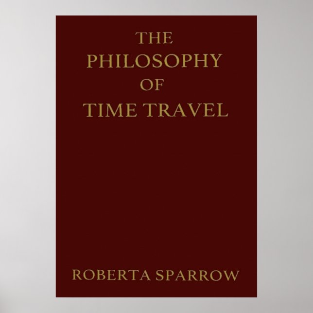 Affiche La philosophie du temps Voyage Donnie Darko (Devant)