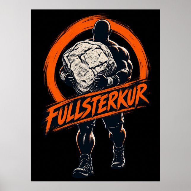 Affiche La pierre de Husafell - Fullsterkur (Devant)