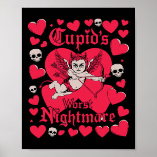 Affiche La pire nuit effrayante de Cupidon Anti Saint-Vale