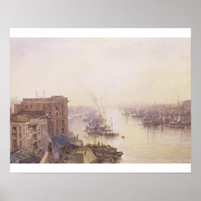 Affiche La piscine de l'hôtel Adelaide, London Bridge (Devant)