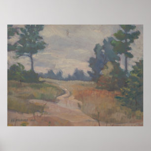 Affiche La piste solitaire - Kulhanek Scène occidentale