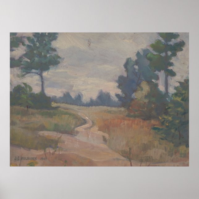 Affiche La piste solitaire - Kulhanek Scène occidentale (Devant)