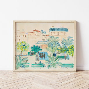 Affiche La Place Arago Raoul Dufy