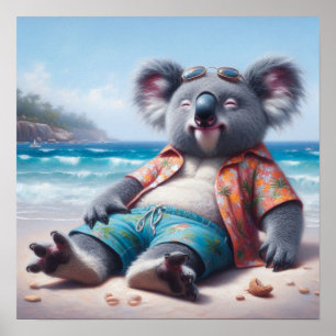 Affiche La plage de Koala