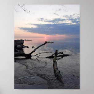 Affiche La Plage Paisible