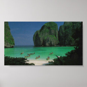 Affiche "La plage" Thaïlande