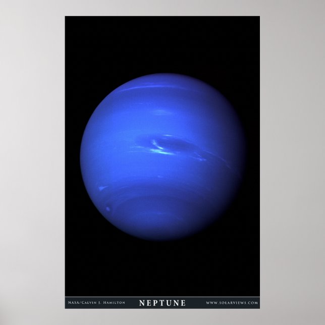 Affiche La planète Neptune (Devant)