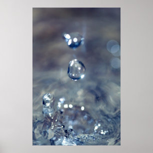 Affiche La pluie est le bruit d'un piano