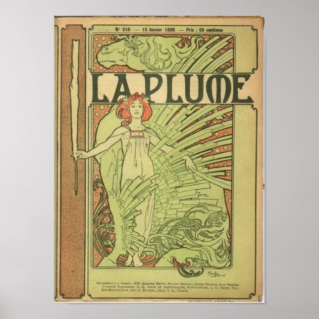 Affiche La Plume (Devant)