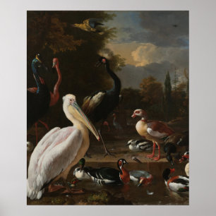 Affiche La plume flottante