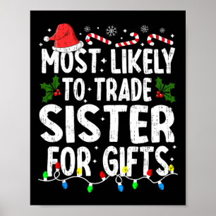 Affiche La plupart aiment le commerce soeur Noël Noël Noël