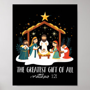 Affiche La Plus Grande Pour Tous Noël Nativité Jésus-Chri
