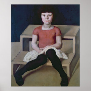 Affiche La plus jeune fille de l'artiste