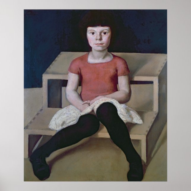 Affiche La plus jeune fille de l'artiste (Devant)